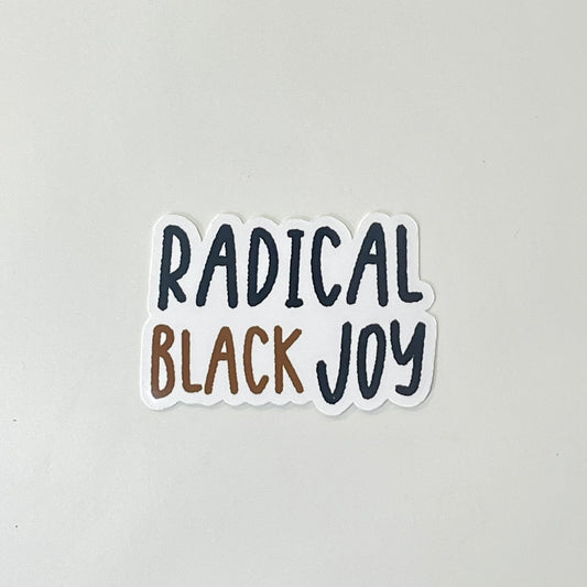 Radical Black Joy Sticker