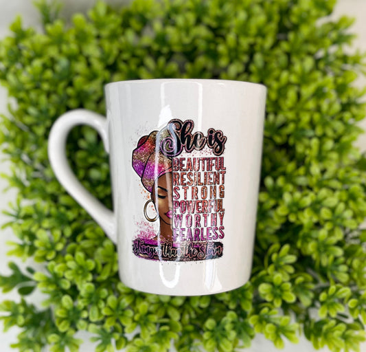 She is Beautiful - 14 oz Mug