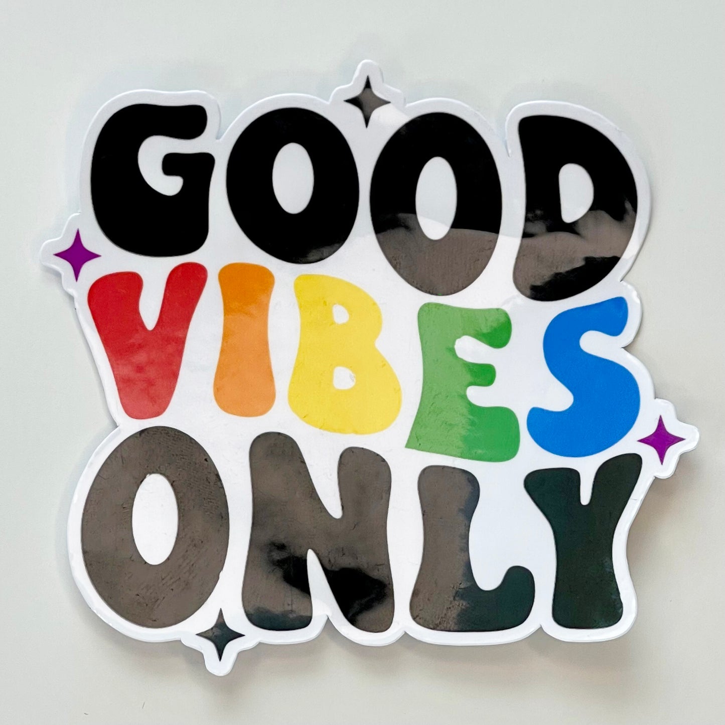 Good Vibes Only Sticker