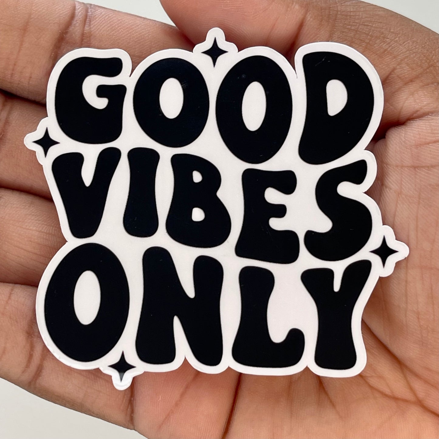 Good Vibes Only Sticker