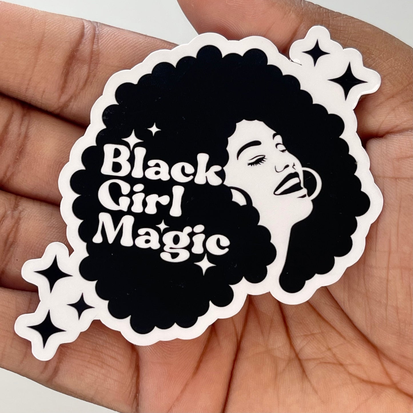 Black Girl Magic Sticker