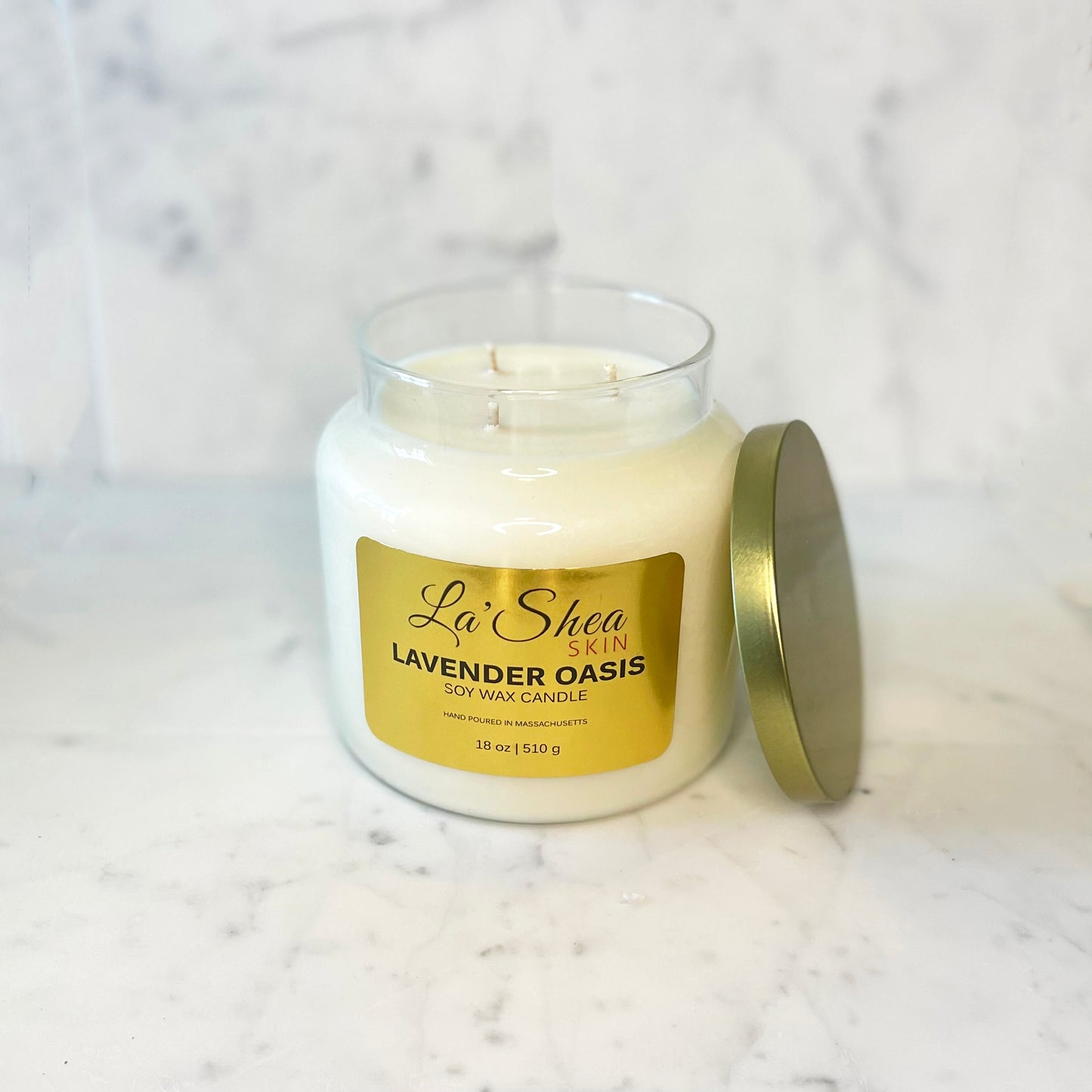 Lavender Oasis Soy Candle