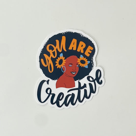 You Are Creative Sticker