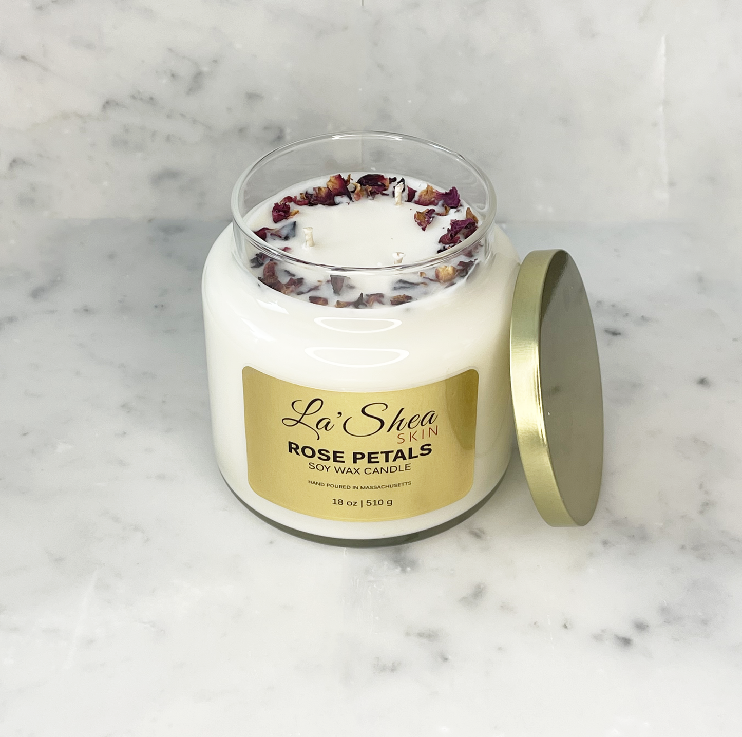 Rose Petals Soy Candle